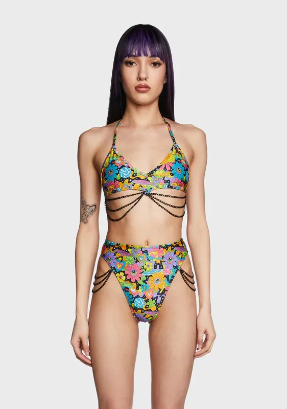 Visionary Vibe Check Bra Top sold by Dolls Kill