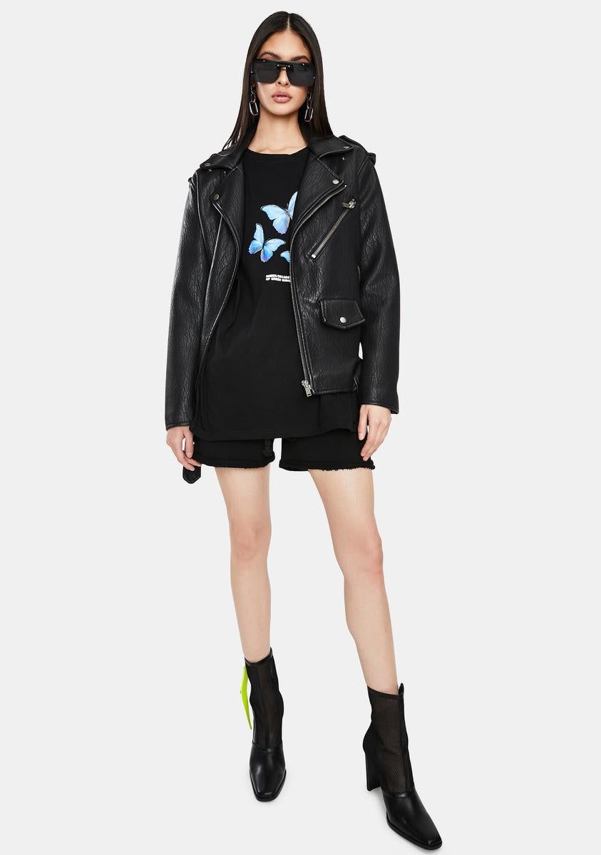 Livia Butterfly Graphic Tee sold by Dolls Kill product image thumbnail 3