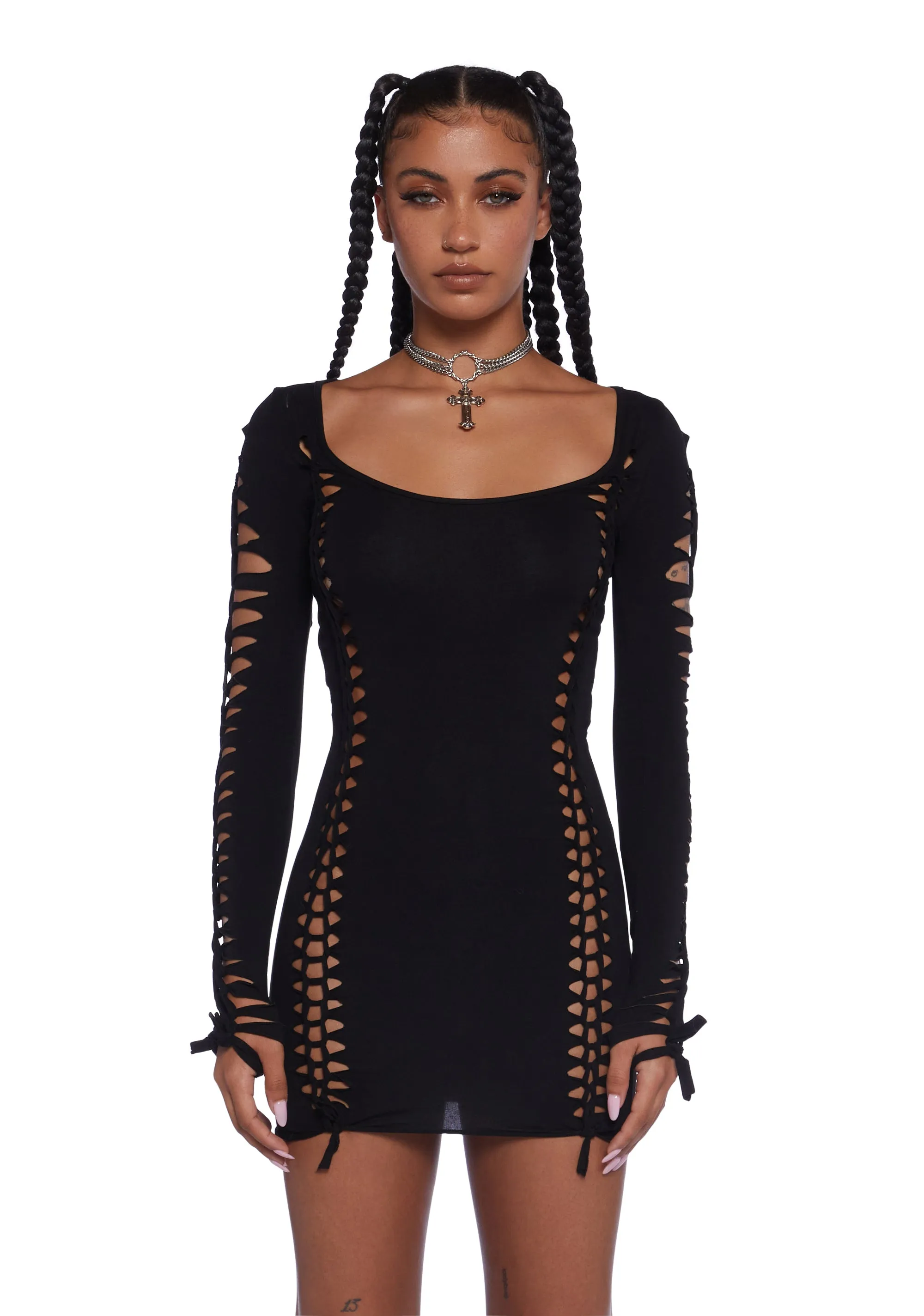 Alternative Spells Cut-Out Dress sold by Dolls Kill