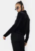 Prophecy Long Sleeve Crop Top sold by Dolls Kill