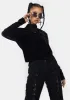 Prophecy Long Sleeve Crop Top sold by Dolls Kill