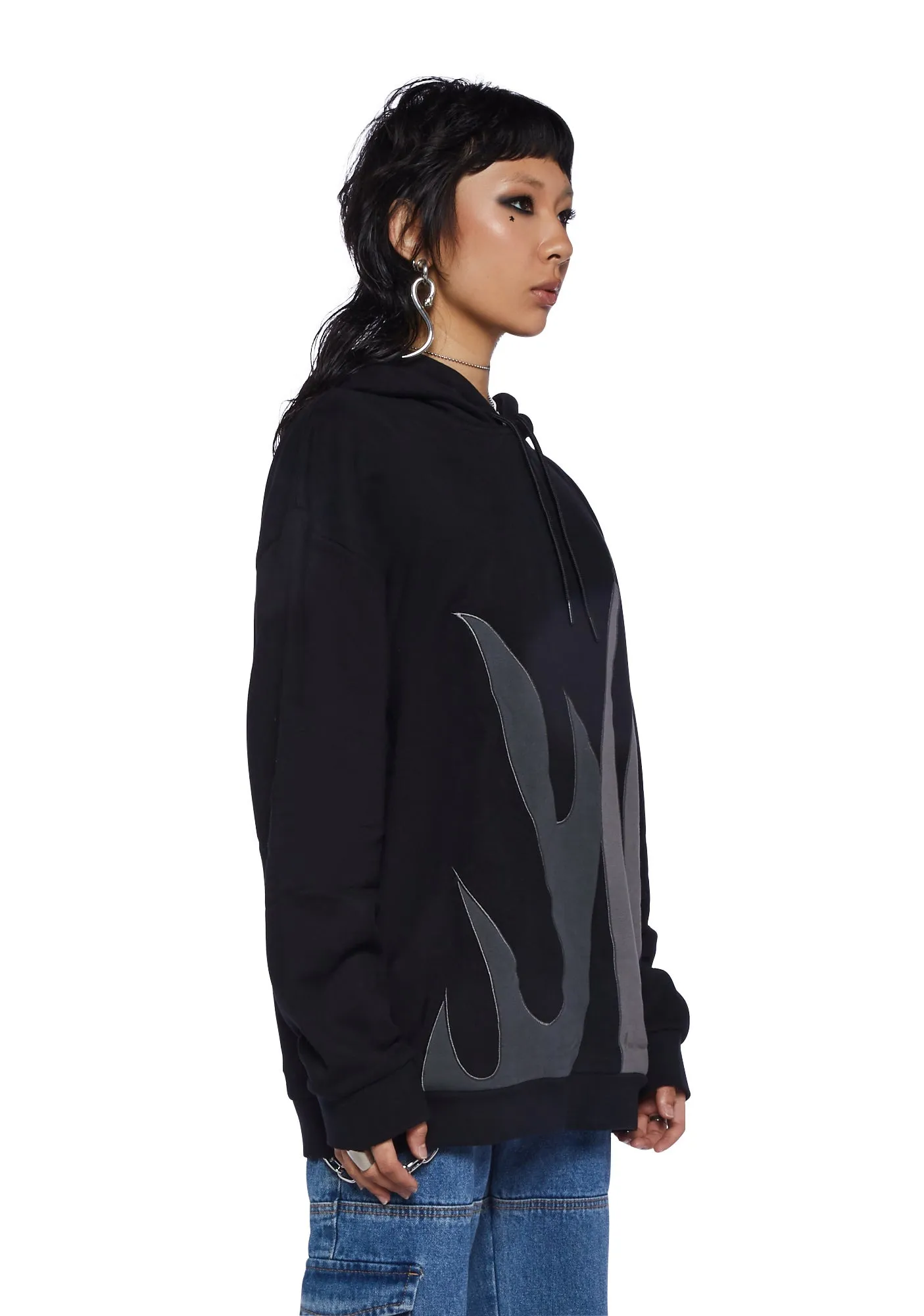 Scorch Pullover Hoodie sold by Dolls Kill product image thumbnail 3