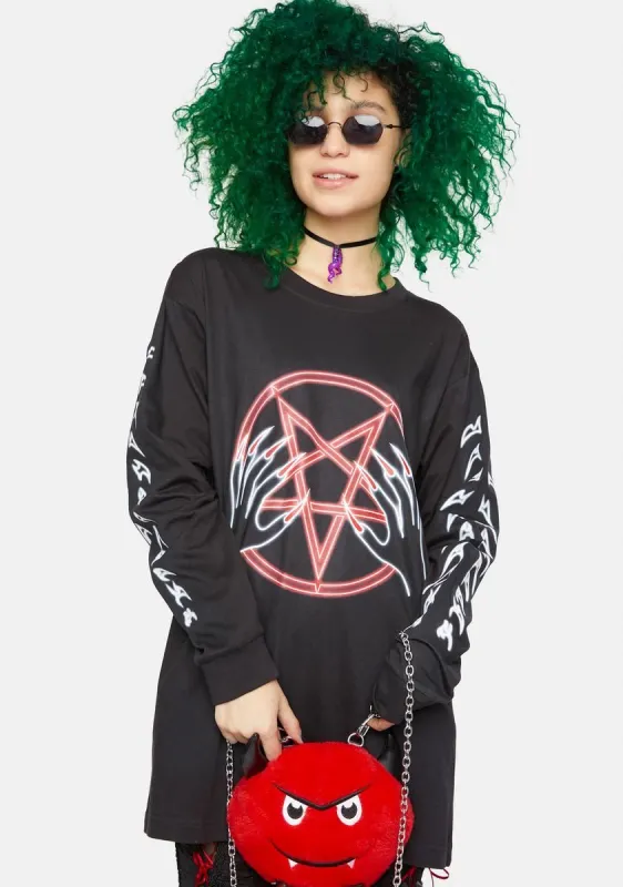 X Nympha Nexo Long Sleeve Tee sold by Dolls Kill