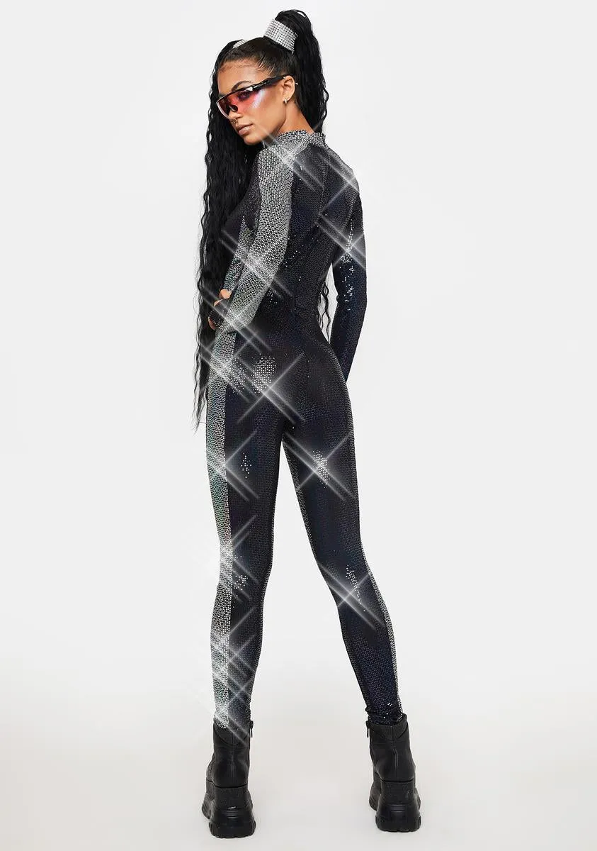 Into Overdrive Sequin Jumpsuit sold by Dolls Kill product image thumbnail 4
