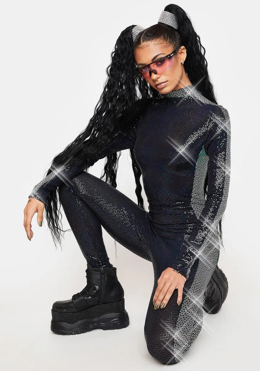 Into Overdrive Sequin Jumpsuit sold by Dolls Kill product image thumbnail 2