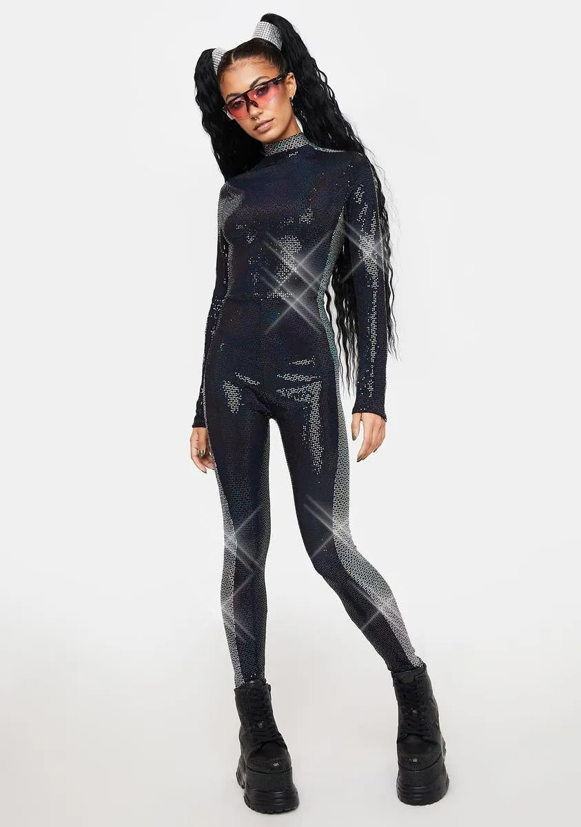 Into Overdrive Sequin Jumpsuit sold by Dolls Kill product image thumbnail 3
