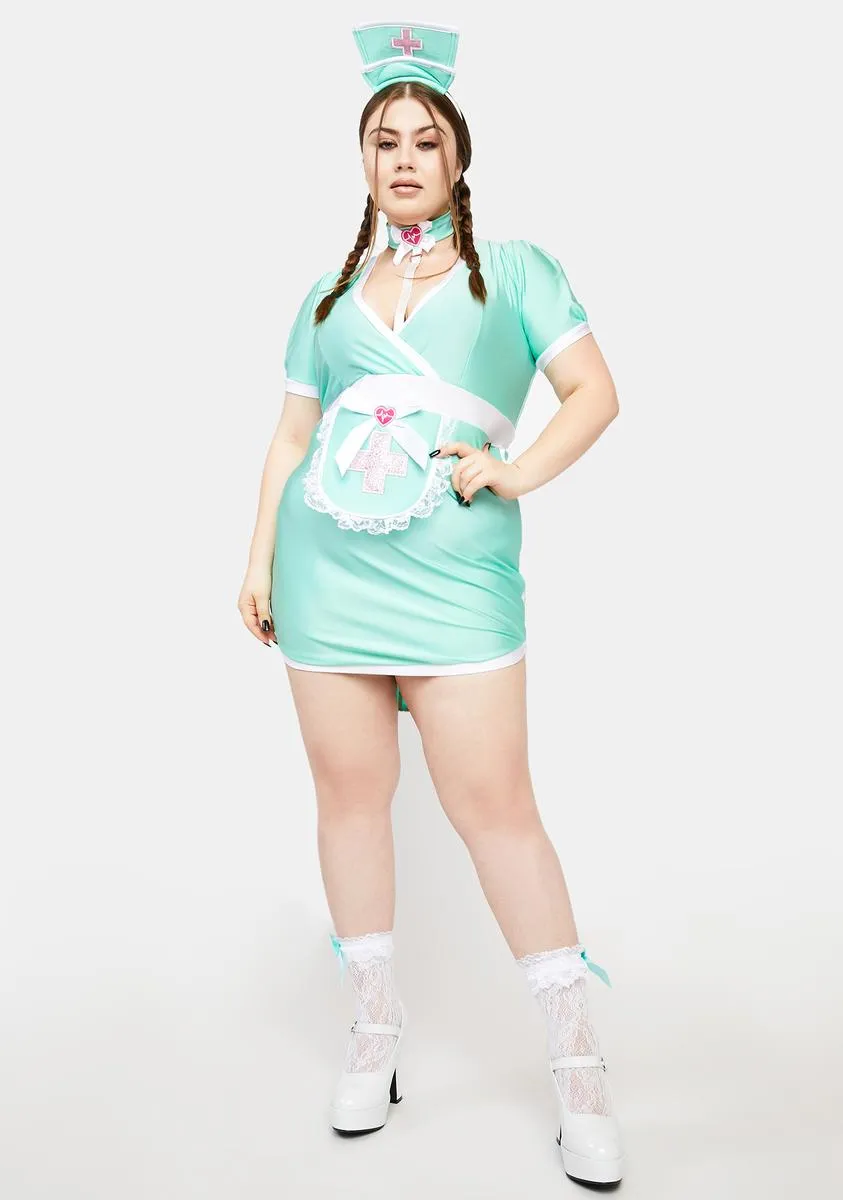 Plus Scrubs Nurse Costume Set sold by Dolls Kill product image thumbnail 3