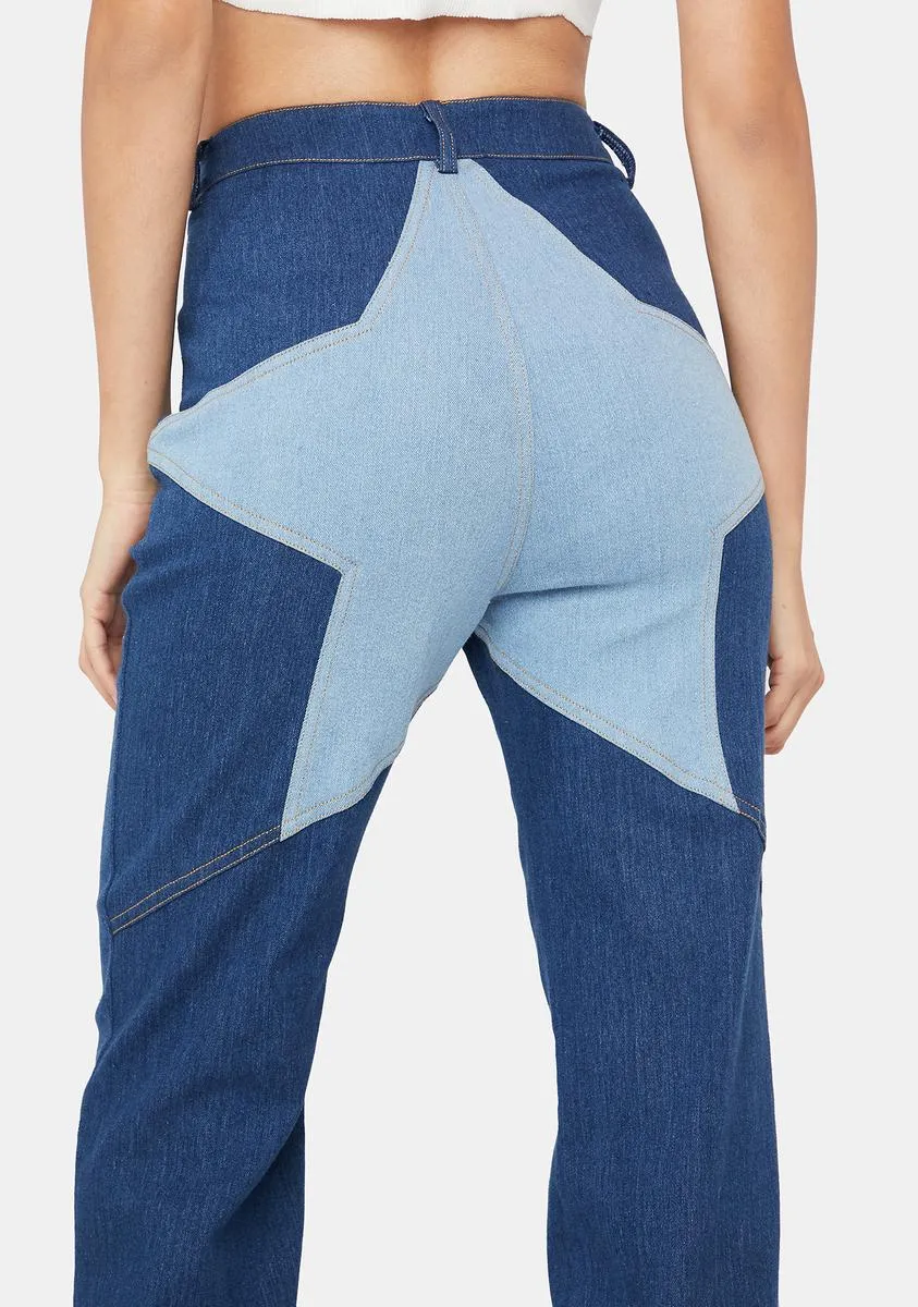 Royal Star Power Denim Pants sold by Dolls Kill