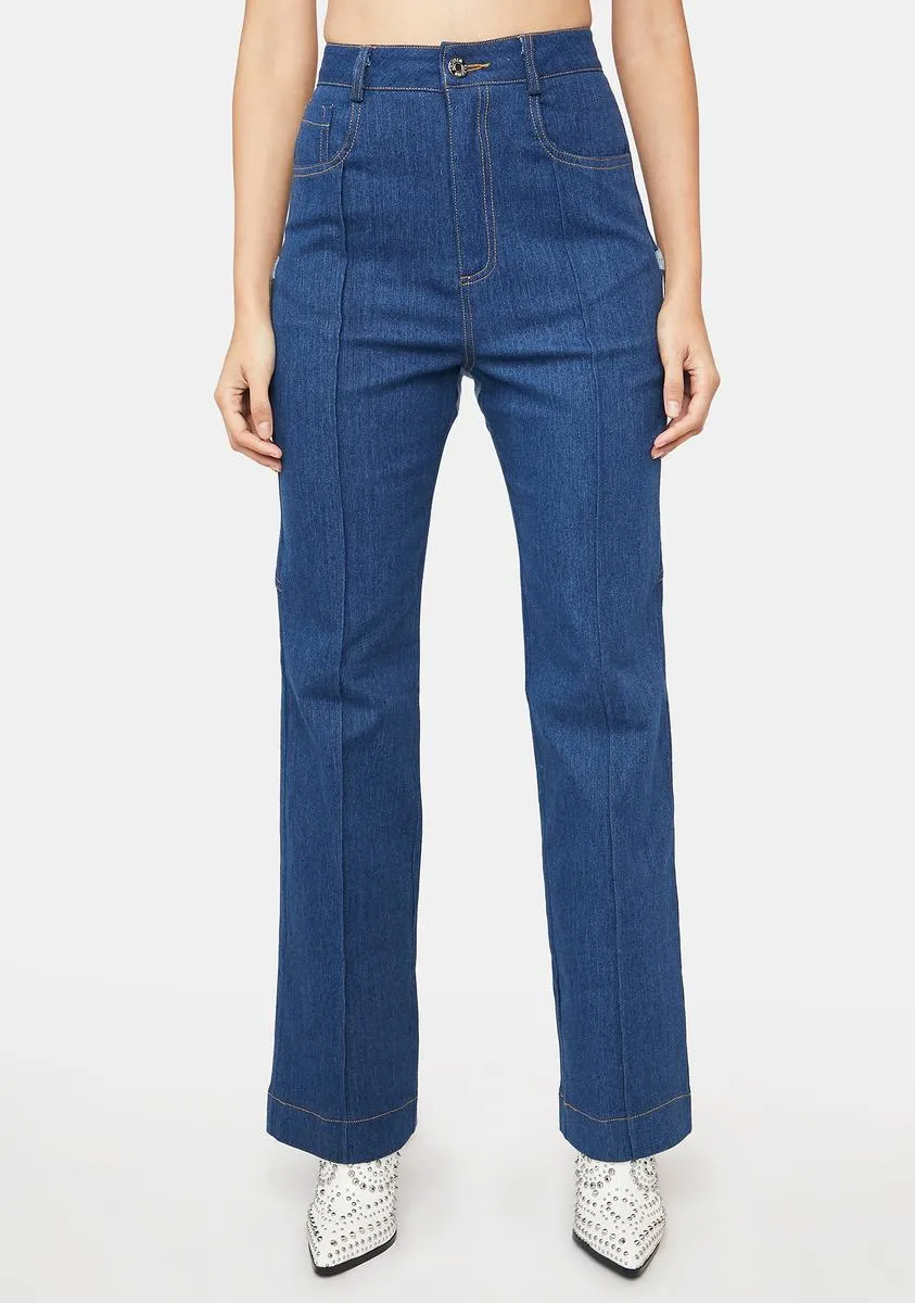 Royal Star Power Denim Pants sold by Dolls Kill product image thumbnail 2