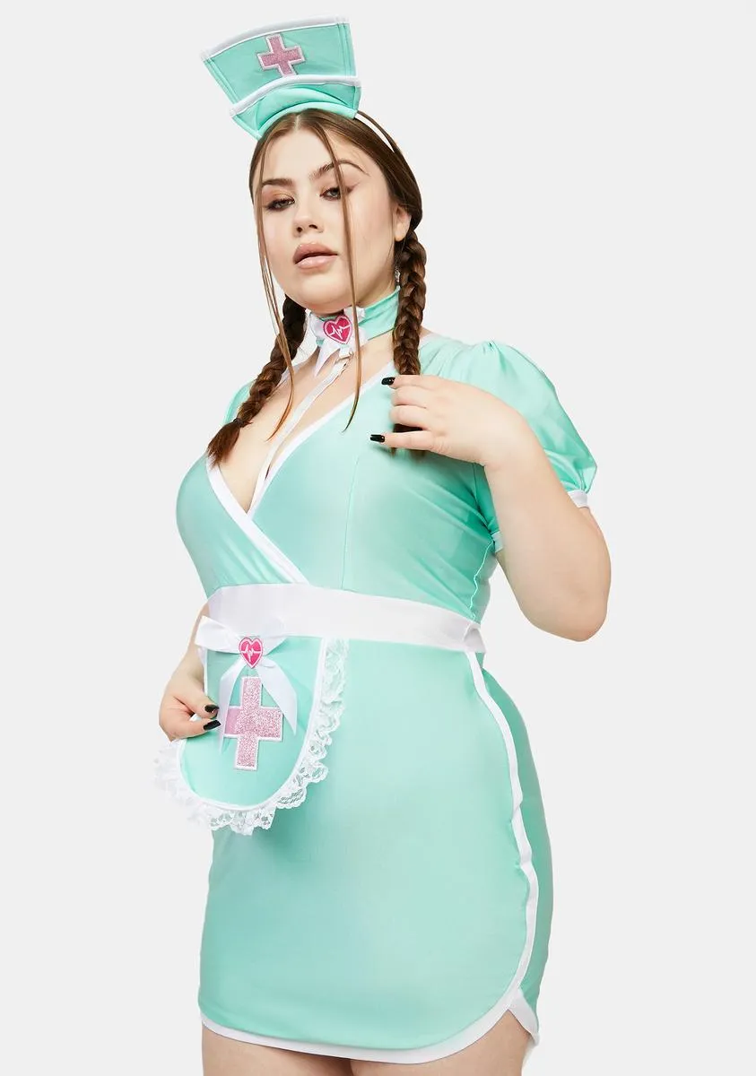 Plus Scrubs Nurse Costume Set sold by Dolls Kill product image thumbnail 2