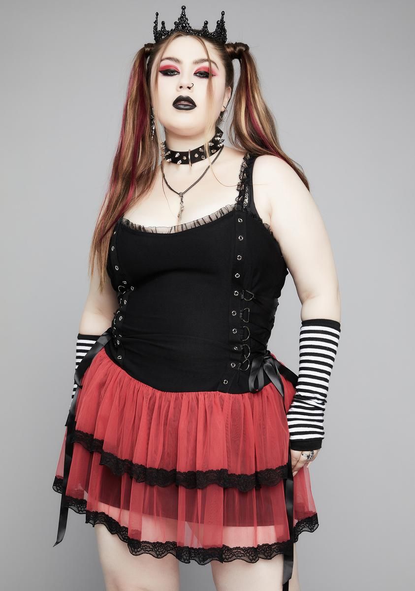 Plus Applause Applause Mini Dress sold by Dolls Kill