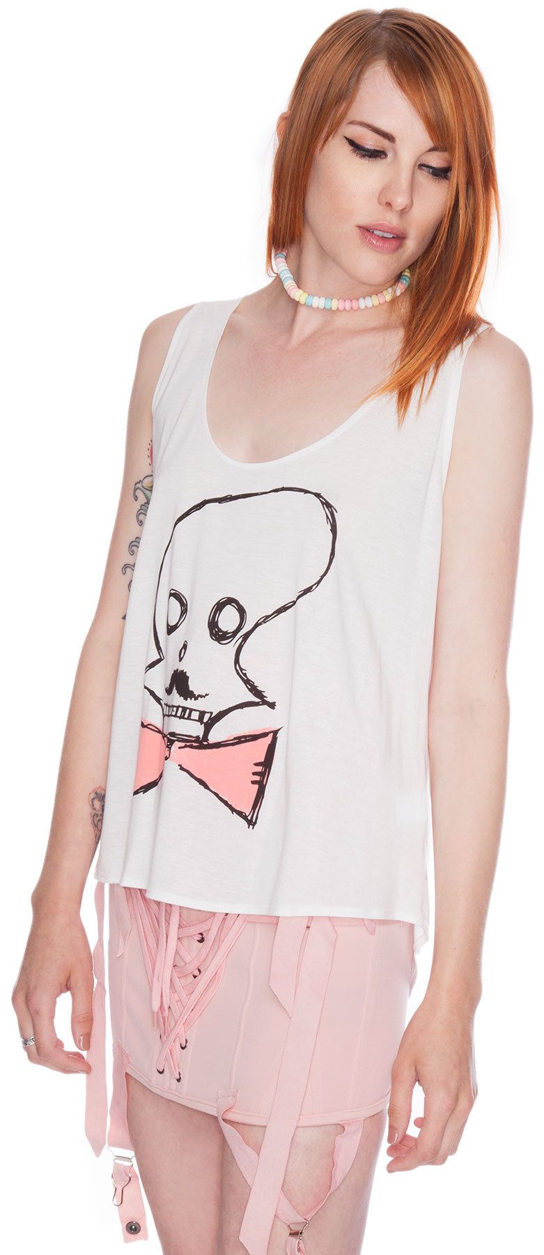 Mr. Skeleton Tank sold by Dolls Kill product image thumbnail 3