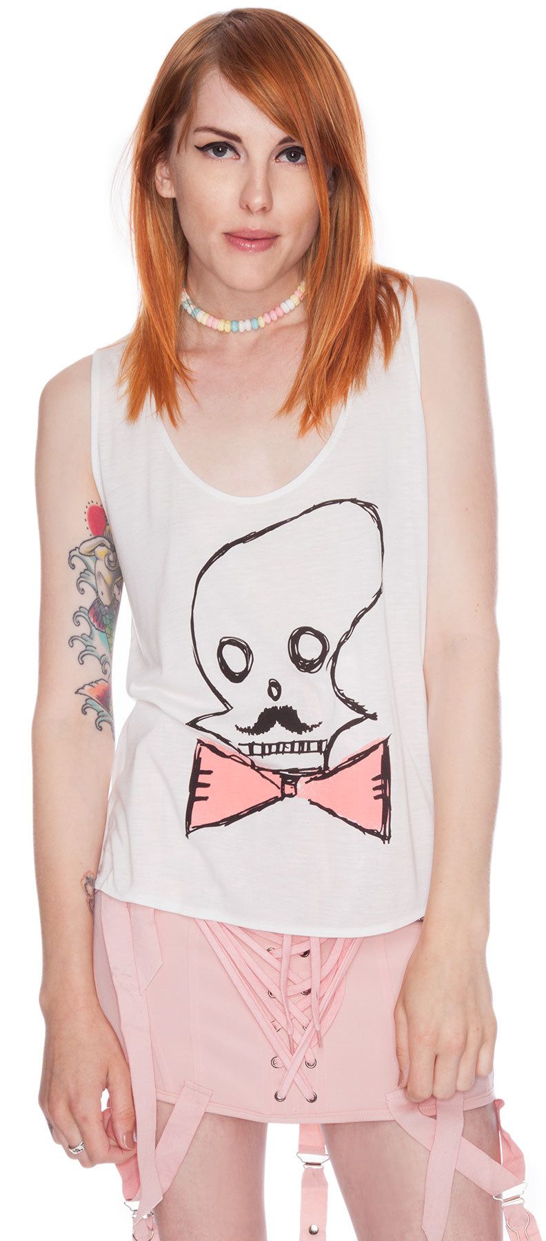 Mr. Skeleton Tank sold by Dolls Kill product image thumbnail 2