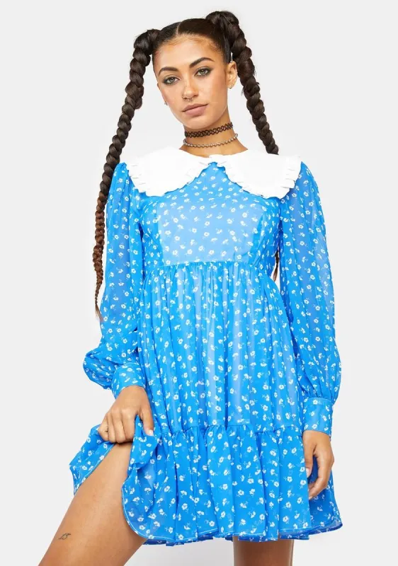 Royal Hillside Calling Babydoll Dress sold by Dolls Kill