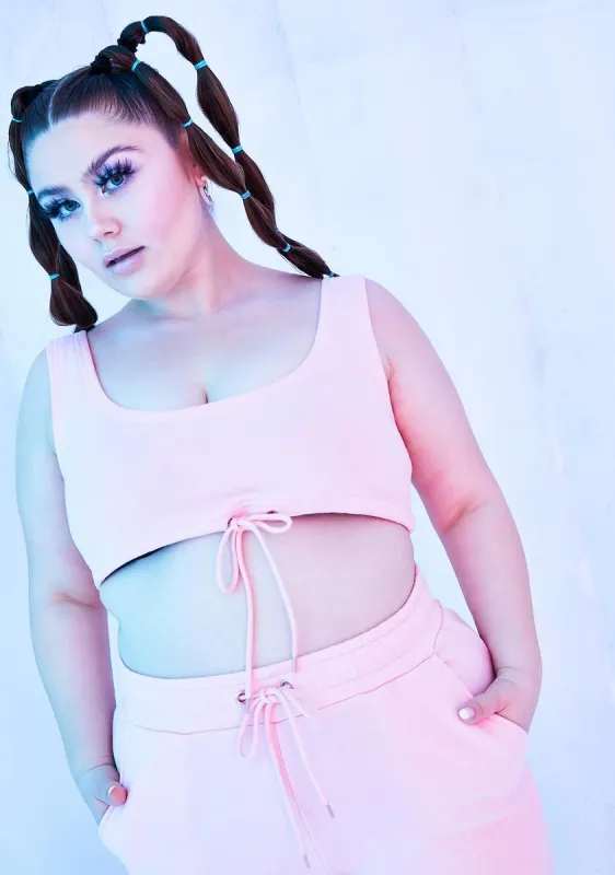 Infinite Fairy Flurry Tank Crop Top sold by Dolls Kill