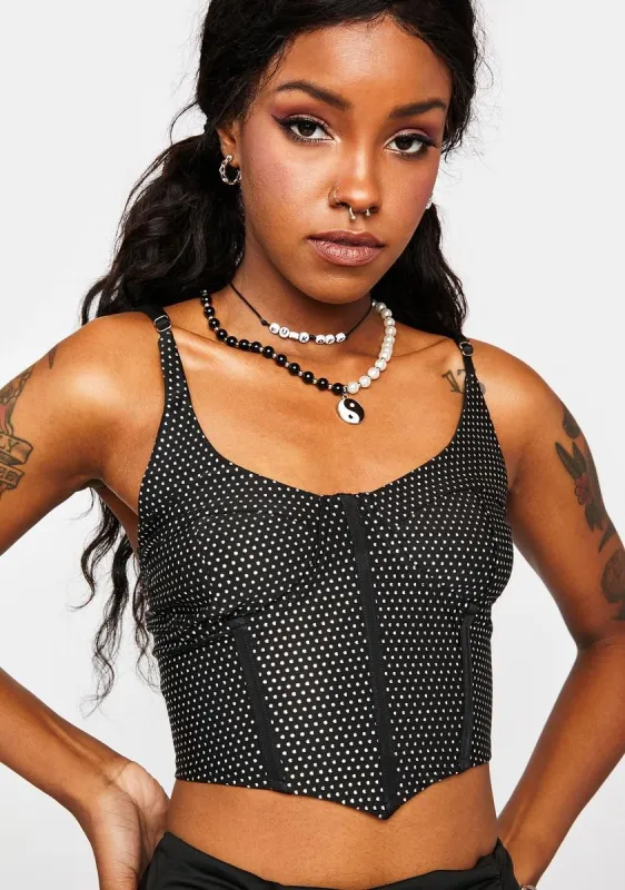 Night On A New Vibe Corset Top sold by Dolls Kill