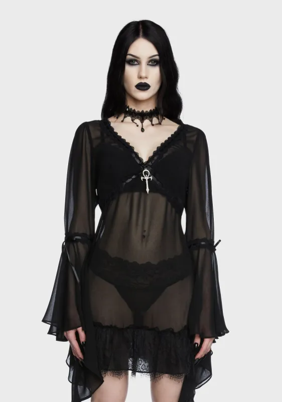 Mystic Maiden Mini Dress sold by Dolls Kill