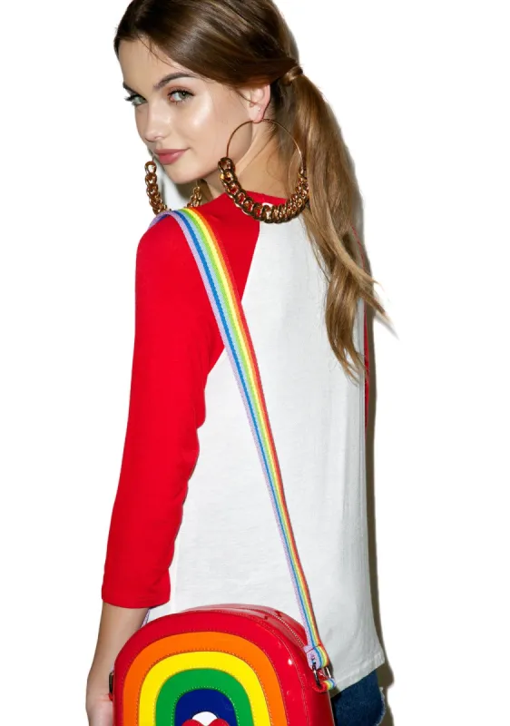 Work Hard Sweat Hard Raglan sold by Dolls Kill