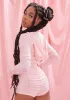 Blush No Baggage Shorts Set sold by Dolls Kill
