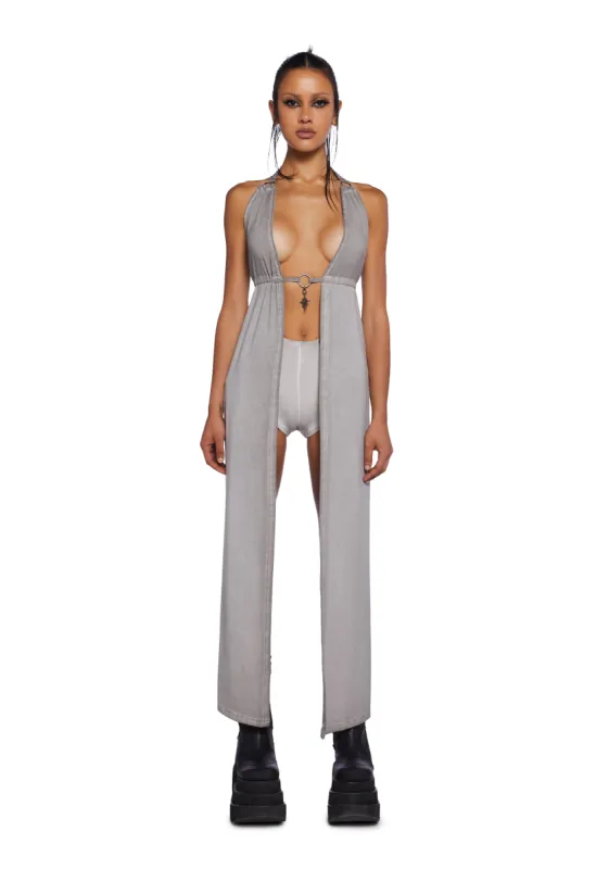 Chamber Maxi Scarf Top sold by Dolls Kill