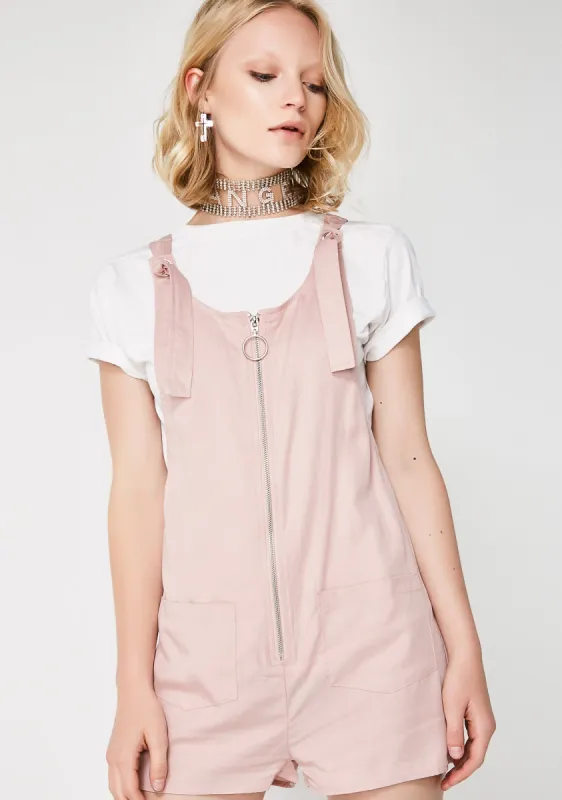 Sugar High Zip-Up Romper sold by Dolls Kill