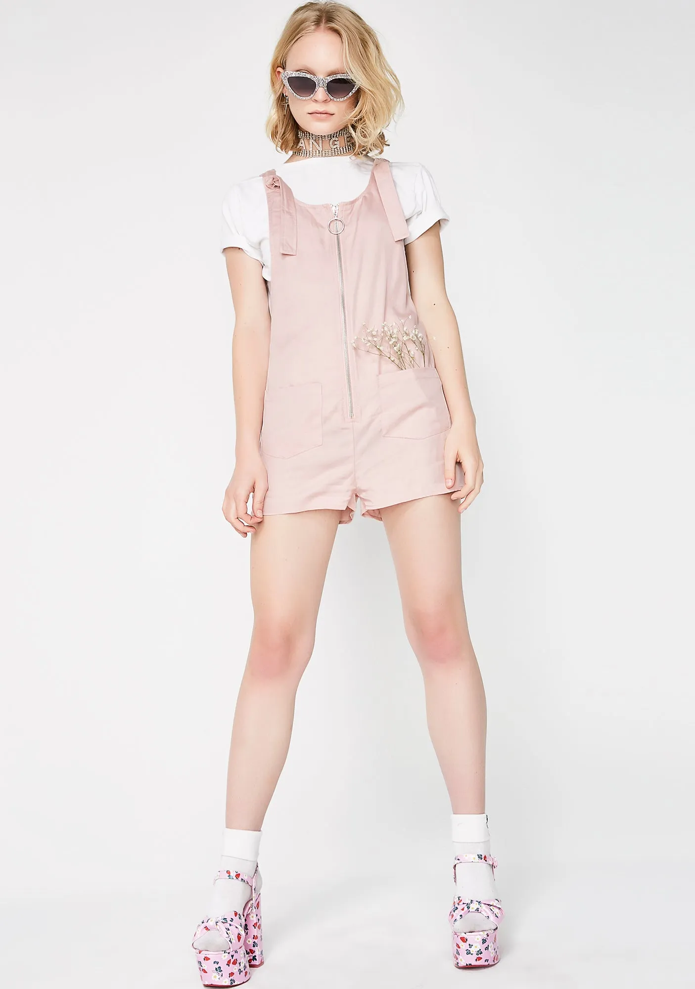 Sugar High Zip-Up Romper sold by Dolls Kill product image thumbnail 5
