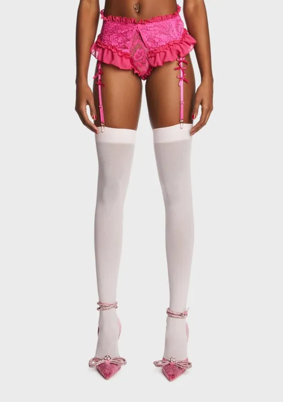 Full Of Goodies Garter Set sold by Dolls Kill