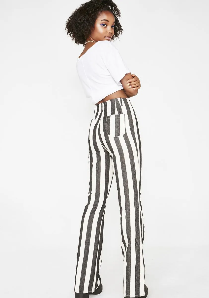 Onyx The Thelma Striped Pants sold by Dolls Kill product image thumbnail 2