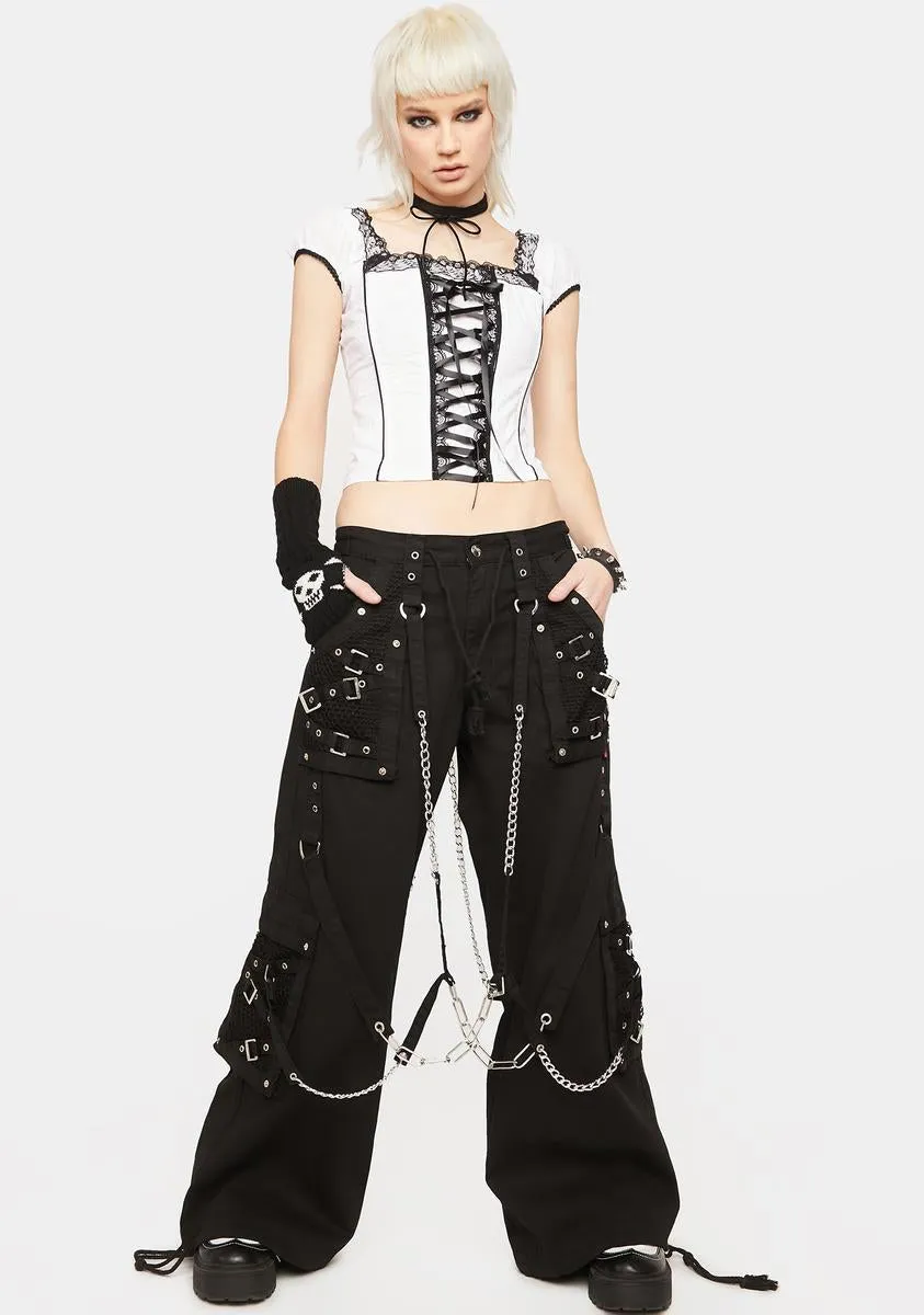 Ultra Dark Street Pants sold by Dolls Kill product image thumbnail 2