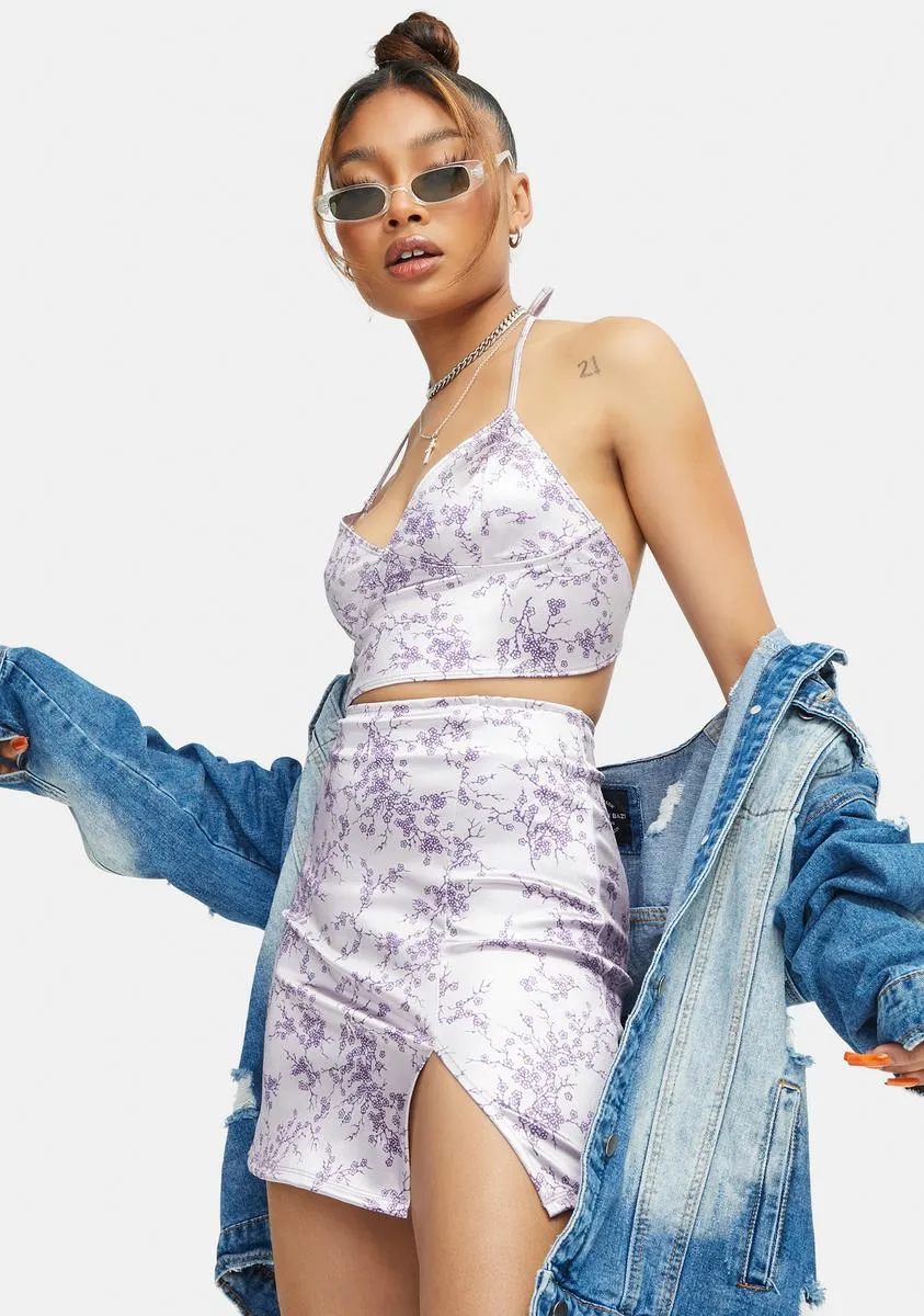 Sakura Blossom Wren Mini Skirt sold by Dolls Kill product image thumbnail 2