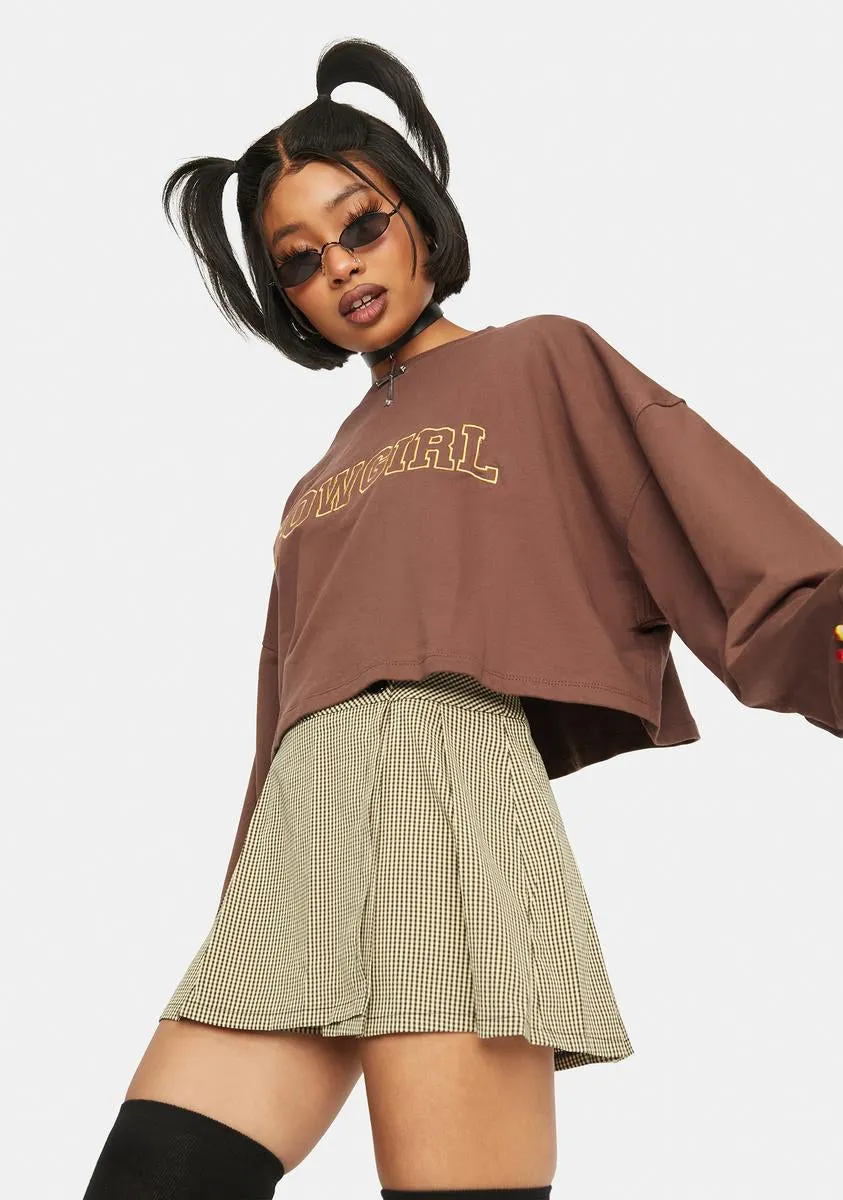 Deep Mahogany Fawly Pullover Top sold by Dolls Kill product image thumbnail 2