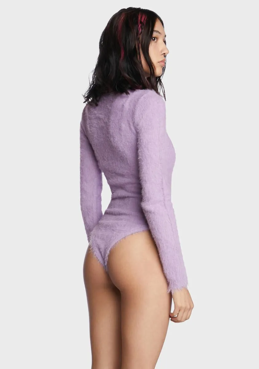 Obsessed Fuzzy Bodysuit sold by Dolls Kill product image thumbnail 4
