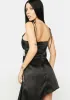 Nancy Satin Dress sold by Dolls Kill