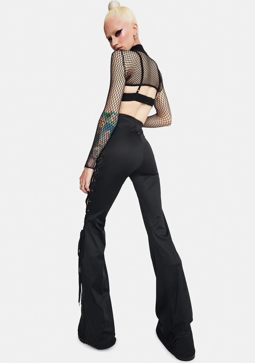 Friends To The End Flare Pants sold by Dolls Kill product image thumbnail 4