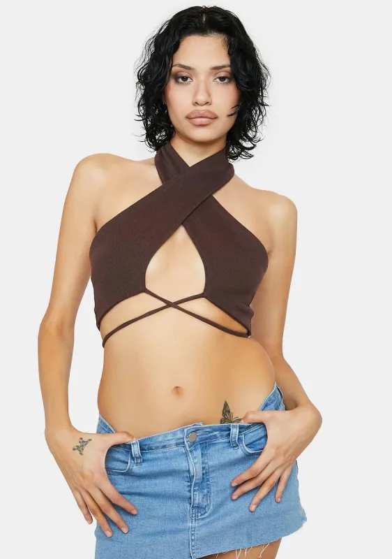 On The Run Crop Top made by Peppermayo