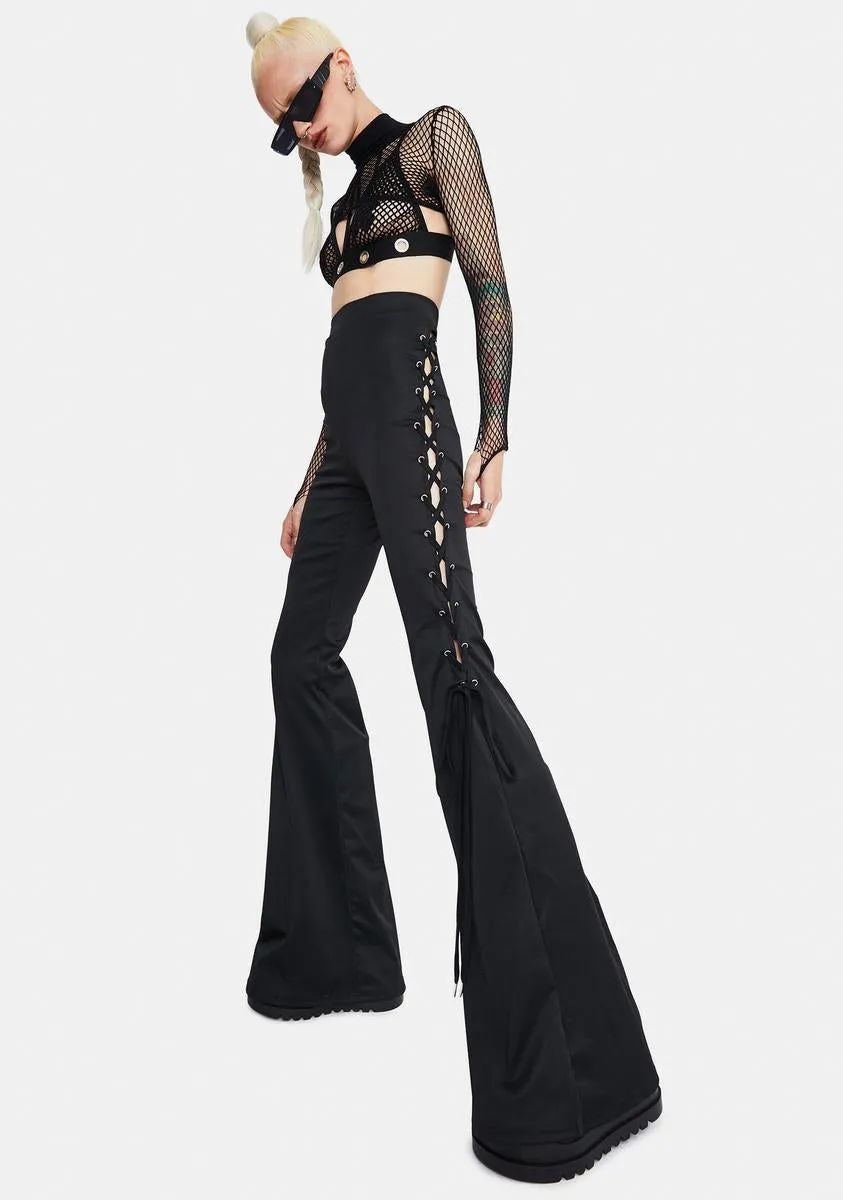 Friends To The End Flare Pants sold by Dolls Kill product image thumbnail 3