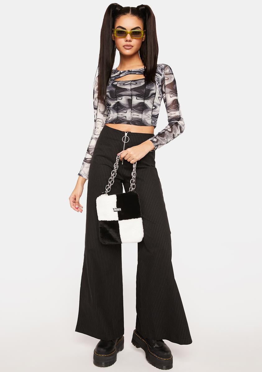 Swirl Mesh Top sold by Dolls Kill product image thumbnail 3