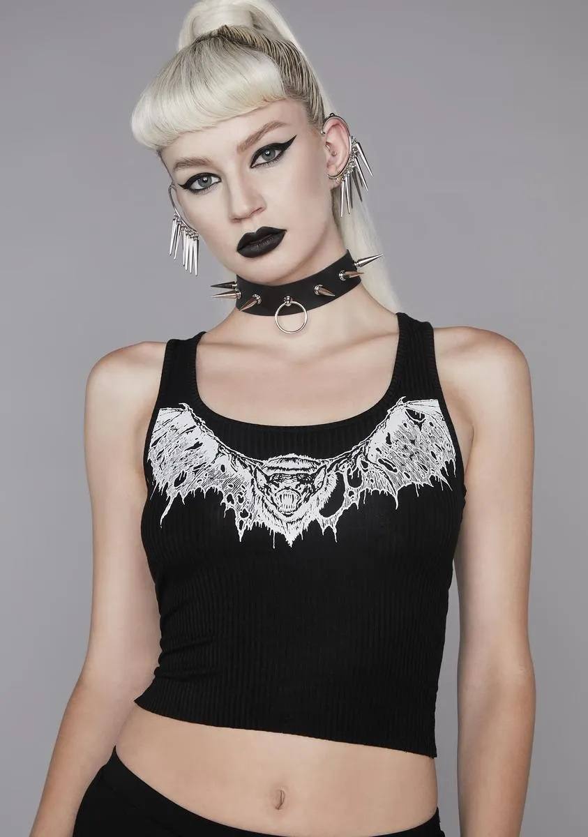Wicked Straight From Hell Graphic Tank sold by Dolls Kill