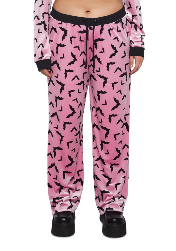 Plus Sweet Bat Behavior Jogger Sweatpants sold by Dolls Kill