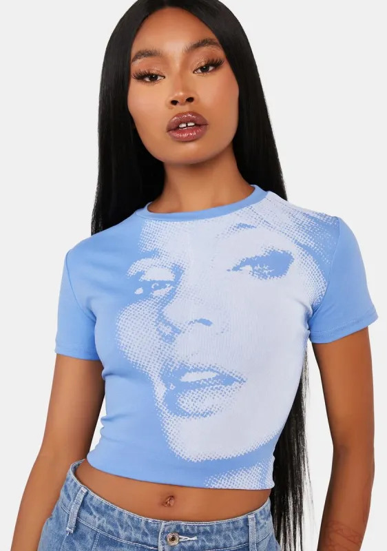 Pixel Face T-Shirt sold by Dolls Kill