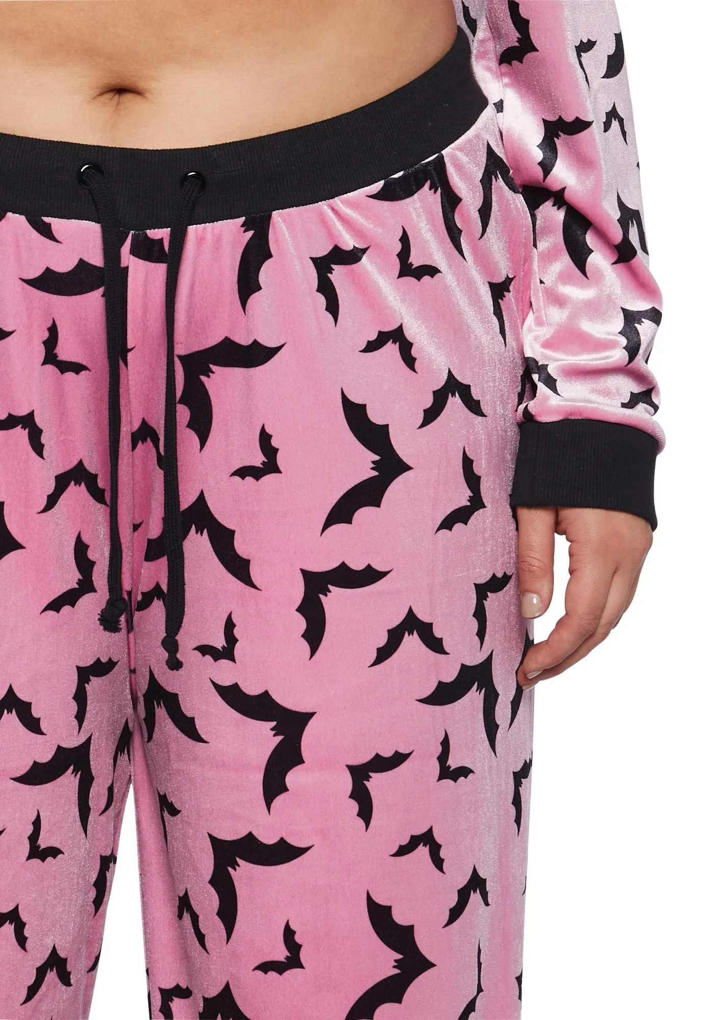 Plus Sweet Bat Behavior Jogger Sweatpants sold by Dolls Kill product image thumbnail 5