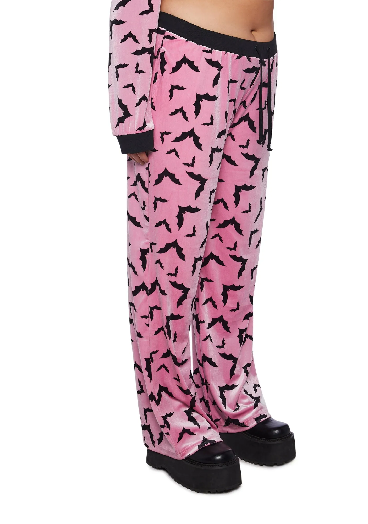 Plus Sweet Bat Behavior Jogger Sweatpants sold by Dolls Kill product image thumbnail 3