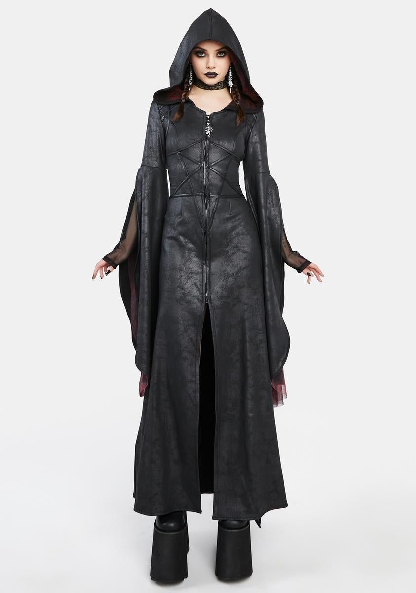 Dark Magic Church Maxi Dress sold by Dolls Kill product image thumbnail 2