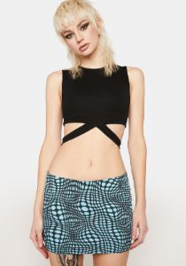 Ina Mini Skirt sold by Dolls Kill