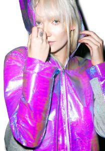 Viola Splash Anorak sold by Dolls Kill
