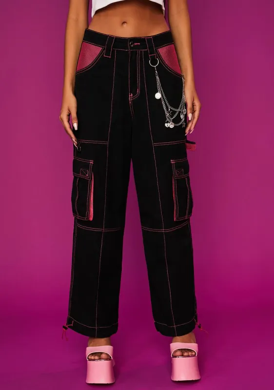 Who I Wanna Be Cargo Pants sold by Dolls Kill