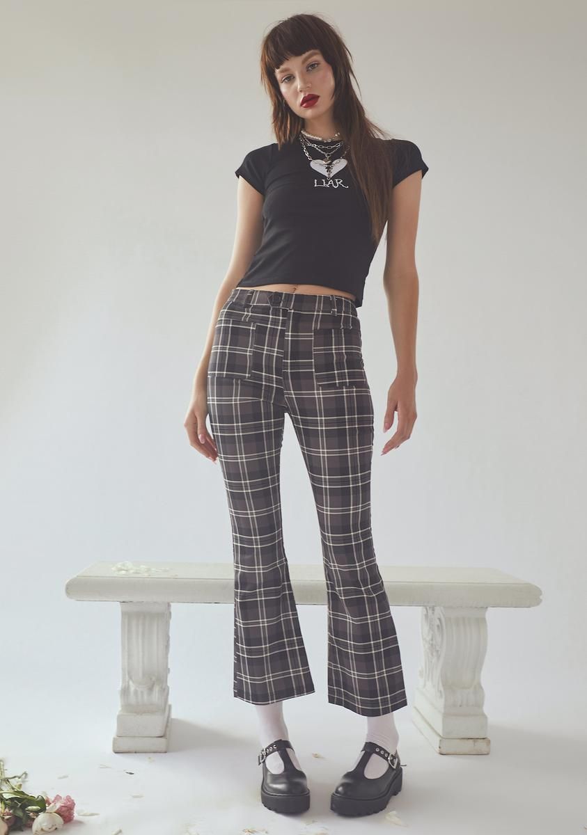 Gotta Try Harder Baby Tee sold by Dolls Kill product image thumbnail 3