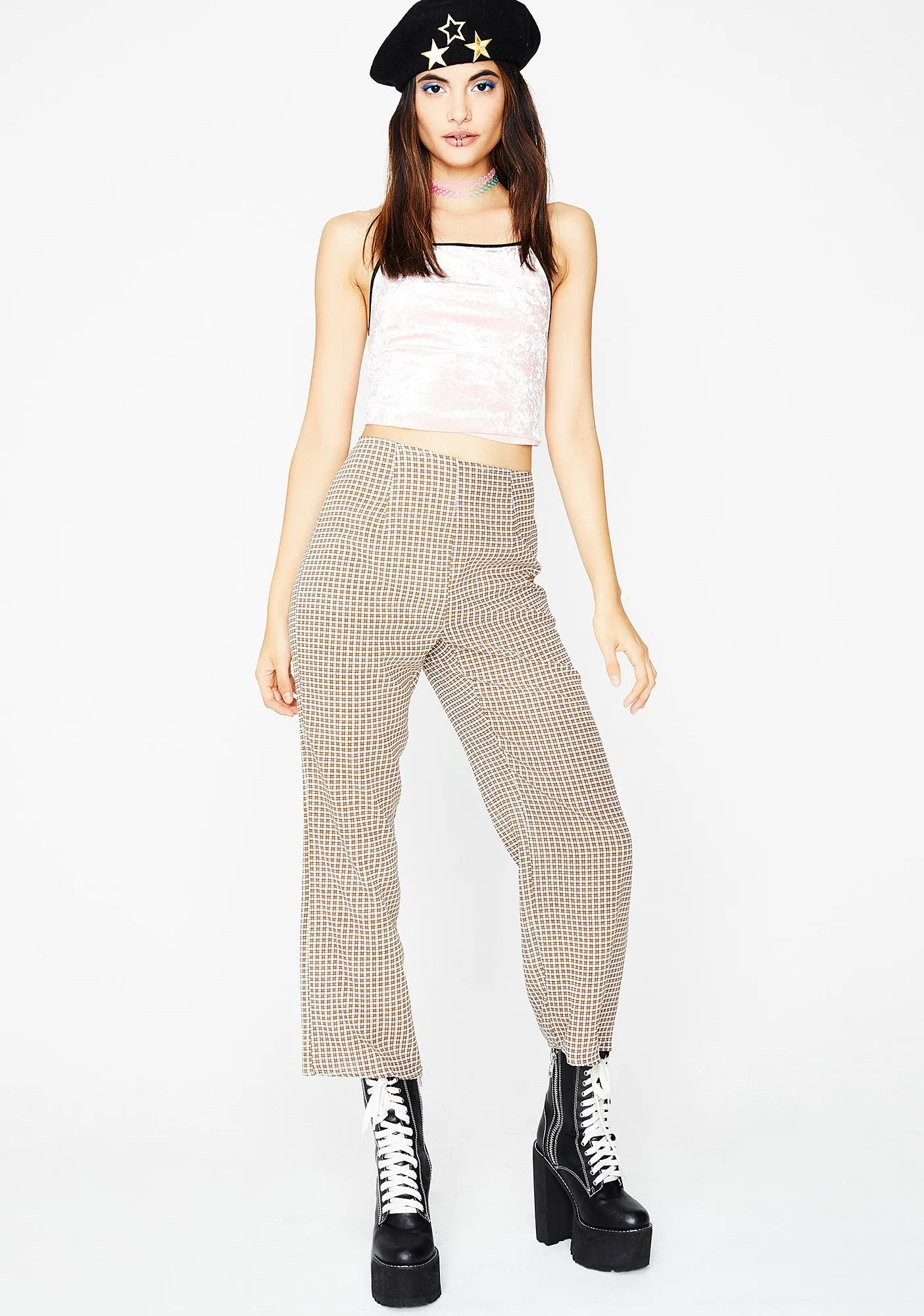 Blush Get Me Goin' Crop Top sold by Dolls Kill product image thumbnail 4