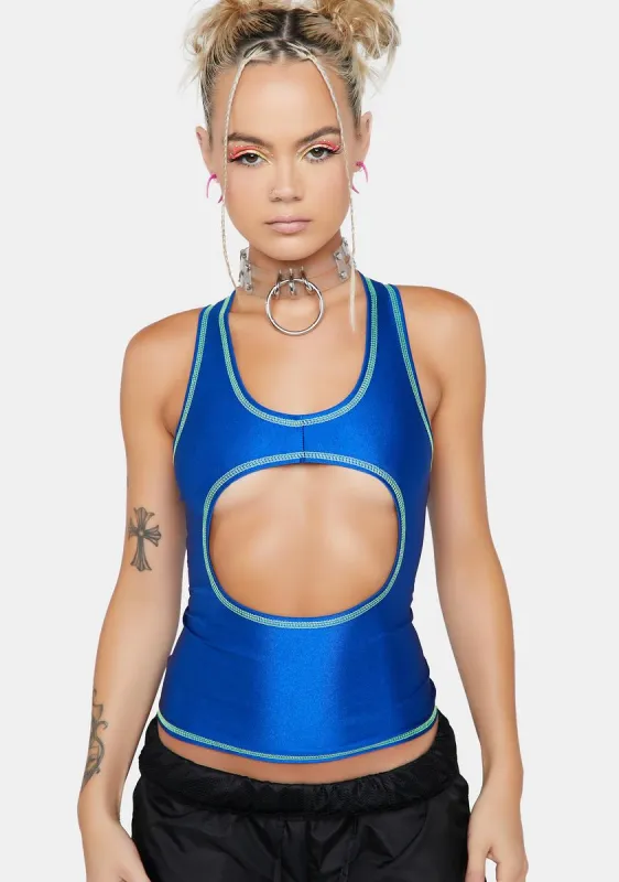 Worst Of Me Cut Out Top sold by Dolls Kill