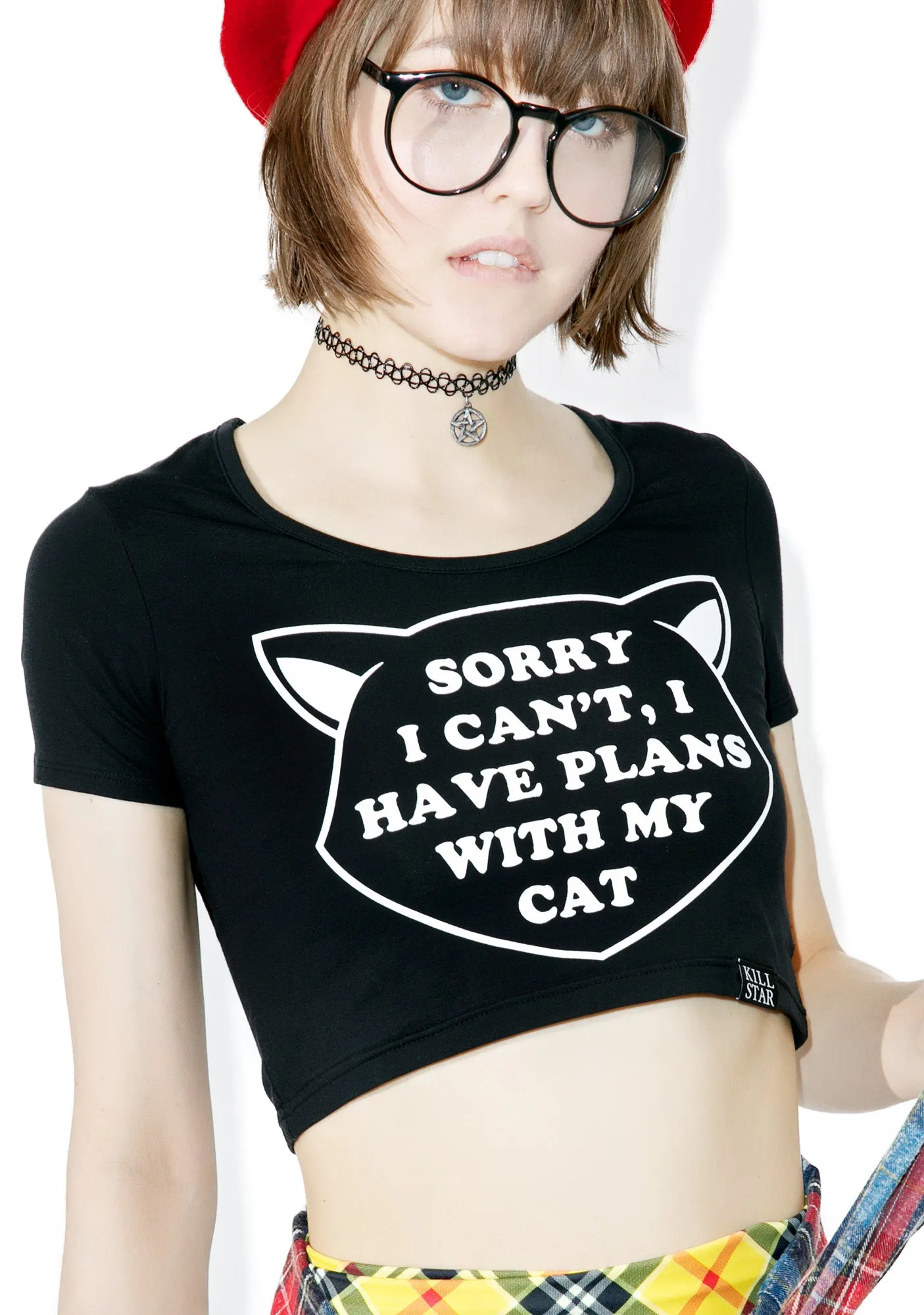 Got Plans Scoop Neck Crop Top sold by Dolls Kill product image thumbnail 5